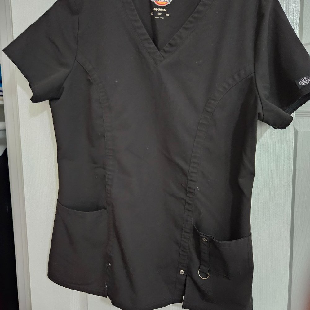 Dickies Scrub top, grey, medium